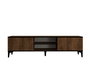 Hanah Home Soporte para TV Nogal y Negro